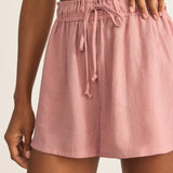 The Perfect Linen Short Pink Smoke