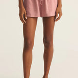 The Perfect Linen Short Pink Smoke