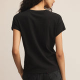 Modern Slub Tee Black