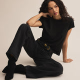 Modern Slub Tee Black