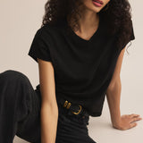 Modern Slub Tee Black