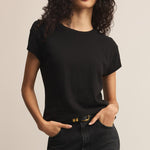 Modern Slub Tee Black