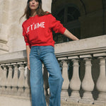 First Date Sweatshirt Cherry