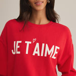 First Date Sweatshirt Cherry