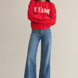 First Date Sweatshirt Cherry