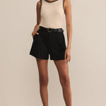 Social Whipstitch Tank Top Crystal