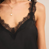Uma Lace Satin Cami