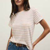 Tourist Striped Tee Natural Heather
