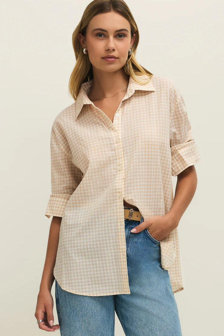 Seaport Button Up Top