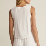 Charli Top White