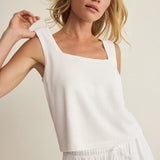 Charli Top White