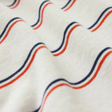 Striped Club Dress White