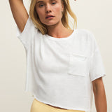 Everyday Pocket Tee White