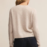 Medina Cardigan Light Oatmeal Heather