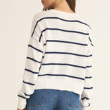 Anchors Away Sweater White