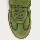 Tb.490 Club Suede Green Leather Sneakers