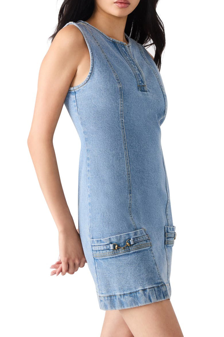 Averi Denim Dress Forever Blue Denim