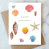 Shell Collector Birthday Greeting Card