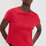Adine Shrunken Tee Tomato