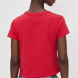 Adine Shrunken Tee Tomato