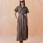 Amira Midi Solid Fawn