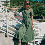 Amira Short Sleeve Maxi Dress