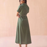 Amira Short Sleeve Maxi Dress