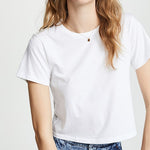 Babe Fitted Tee White
