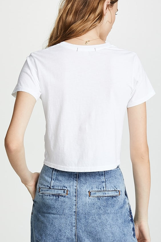 Babe Fitted Tee White