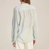 Analyn Long Sleeve Top Blue