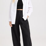 Bari Crop Trouser Black
