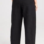 Bari Crop Trouser Black