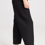 Bari Crop Trouser Black
