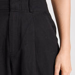 Bari Crop Trouser Black