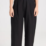 Bari Crop Trouser Black