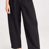 Bari Crop Trouser Black