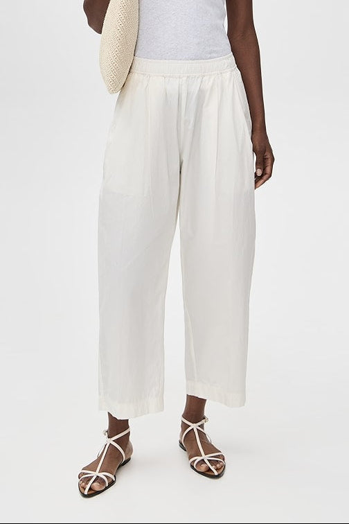 Spa Pleat Pant Cream