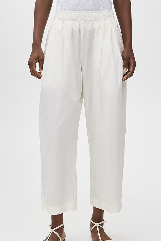 Spa Pleat Pant Cream
