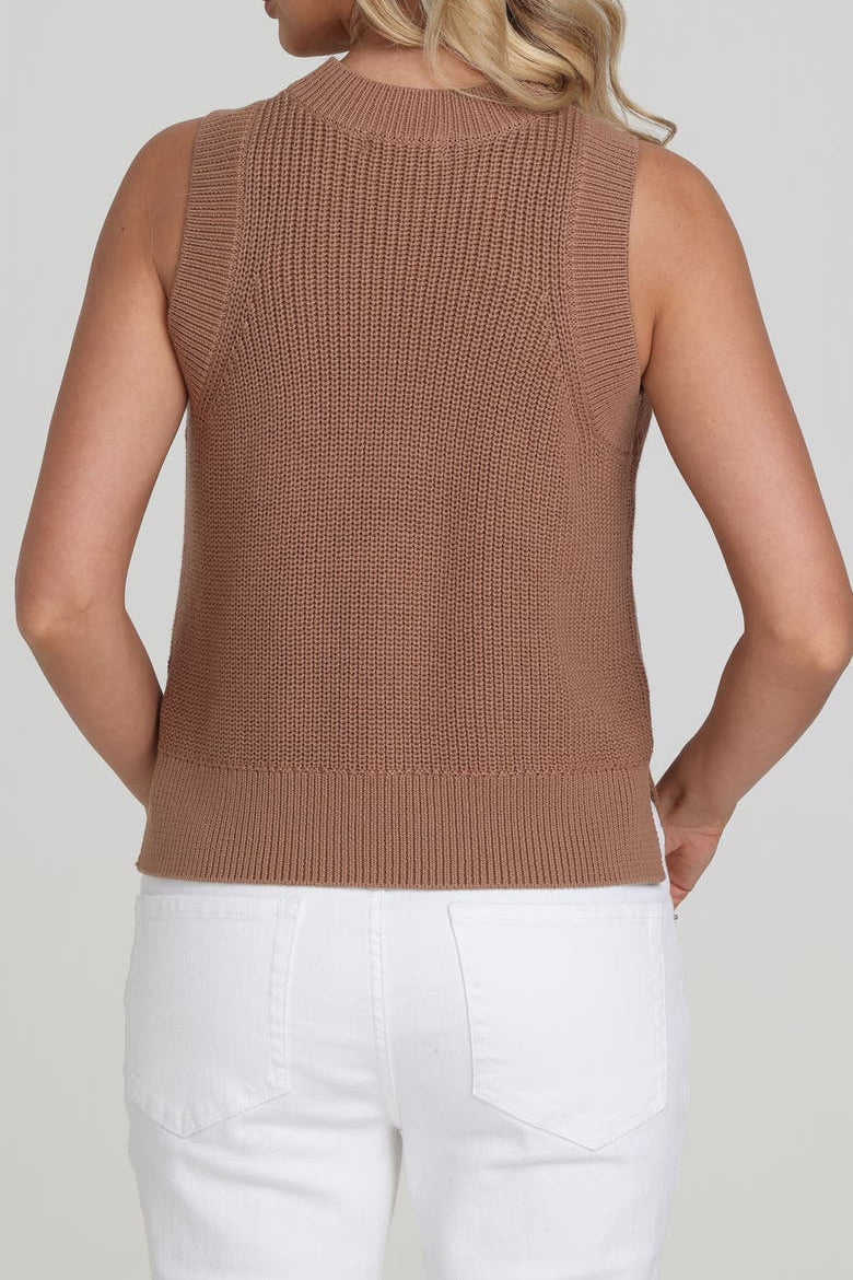 Demi Knit Tank Cinnamon