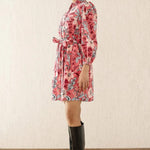 Barbara Dress Elisabetta Vine Rose