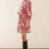 Barbara Dress Elisabetta Vine Rose