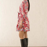 Barbara Dress Elisabetta Vine Rose