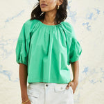 Love The Label Maeve Top Green Paradise