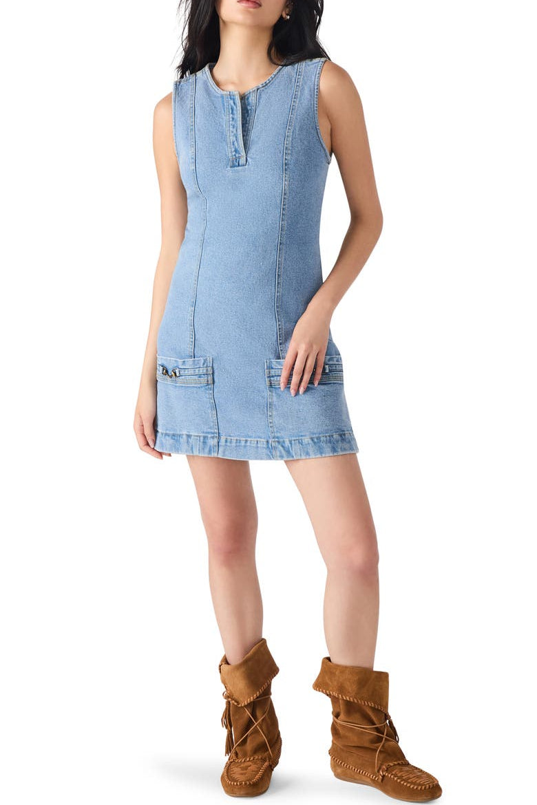 Averi Denim Dress Forever Blue Denim