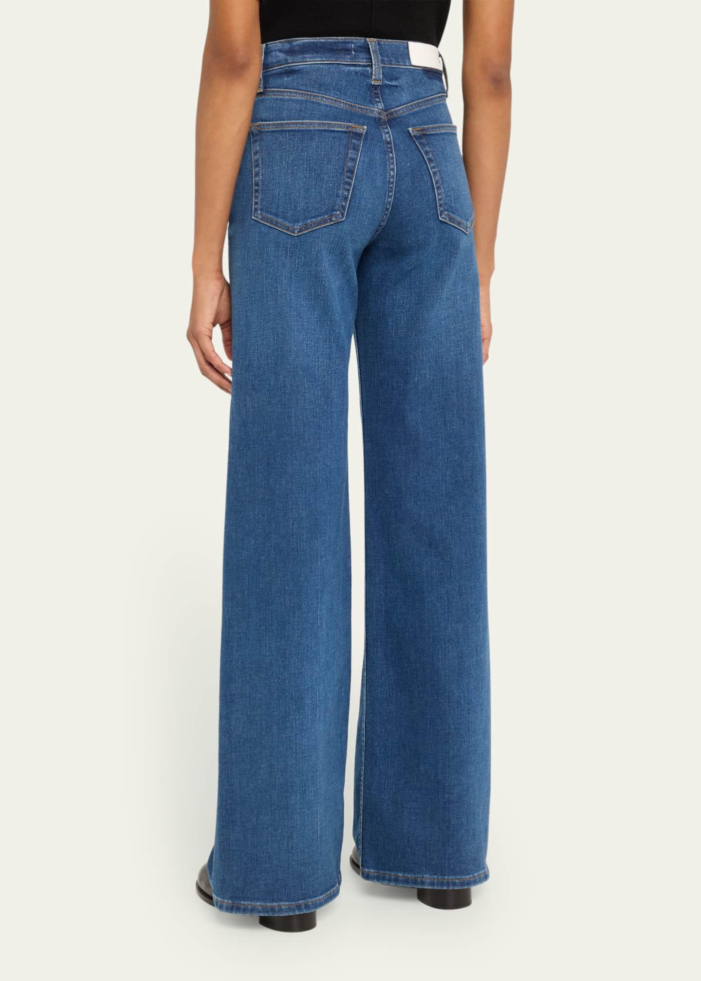 70s Ultra High Rise Wide Leg Monterey Fade