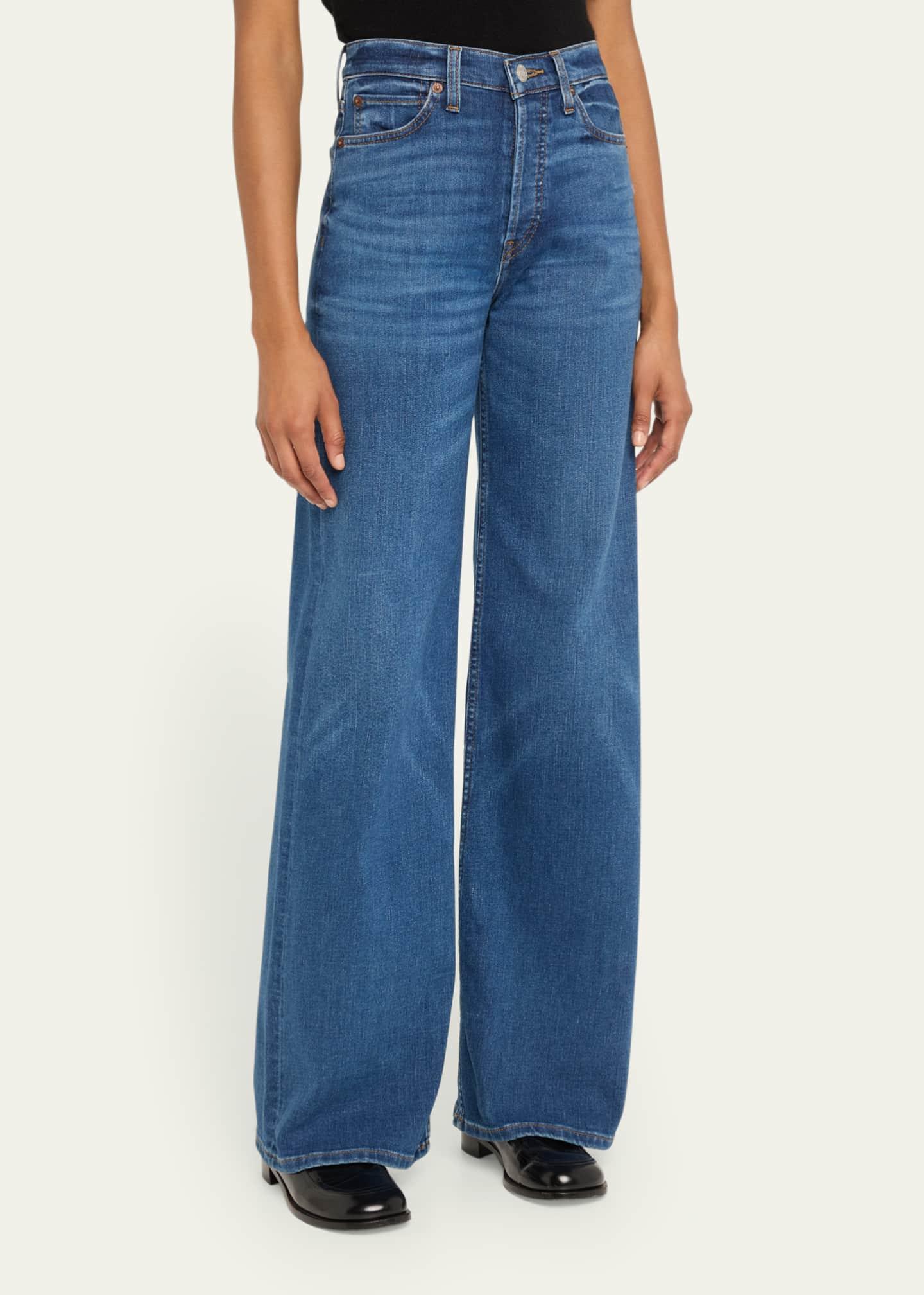 70s Ultra High Rise Wide Leg Monterey Fade