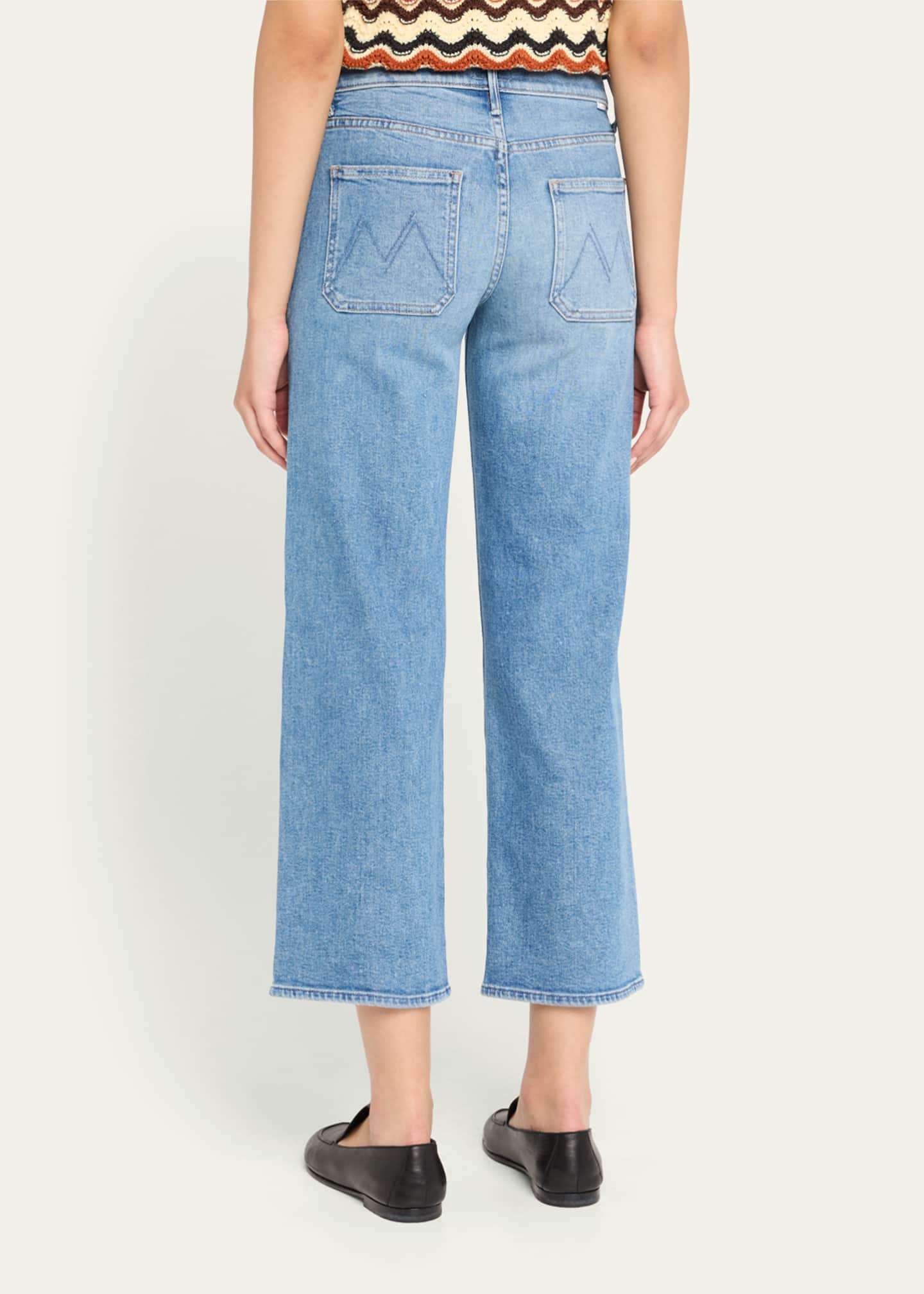 Patch Pocket Mid Rise Maven Ankle Avant Gardener