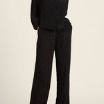 Yvonne Blouse Black Polka Dots