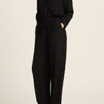 Yvonne Blouse Black Polka Dots