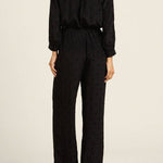 Vera Pant Black Polka Dot